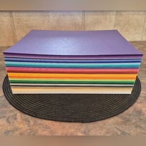 STAMPIN' UP! 355 Assorted Colorful Exclusive Cardstock Paper Sheets